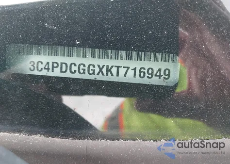 2019 Dodge Journey Crossroad z USA, uszkodzony, nr VIN 3C4PDCGGXKT716949